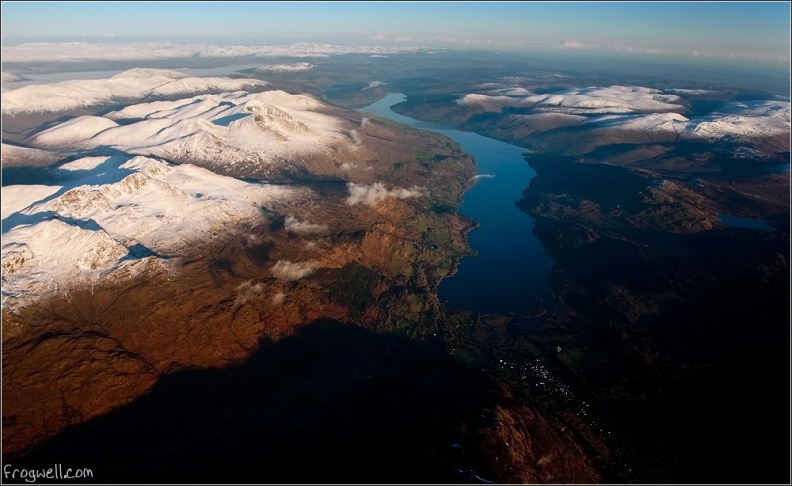 Loch Tay from the air